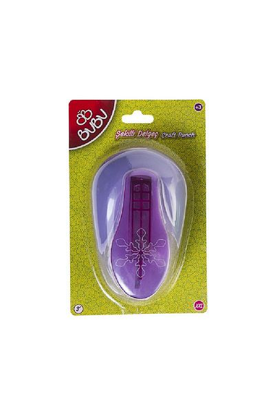 Bubu Bu-bu Shaped Eva And Paper Hole Punch Snow Tanes De0016