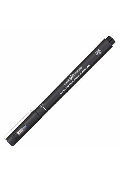 UNİ-BALL قلم رسم أسود من Uni-ball Pin04-200 Fineline