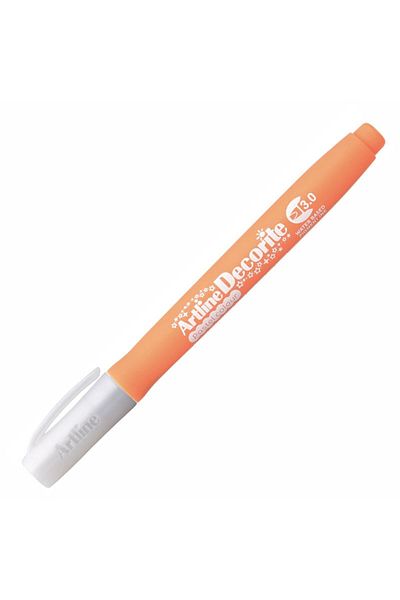 Artlines Artline Decorite Cut Point Marker Pastel Orange