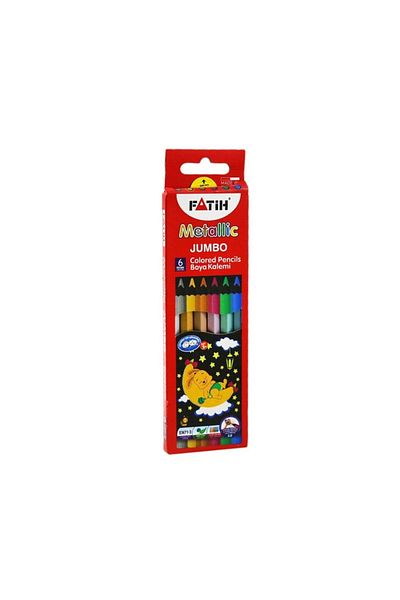Fatih 6 Colors Metallic Jumbo Paint 33360