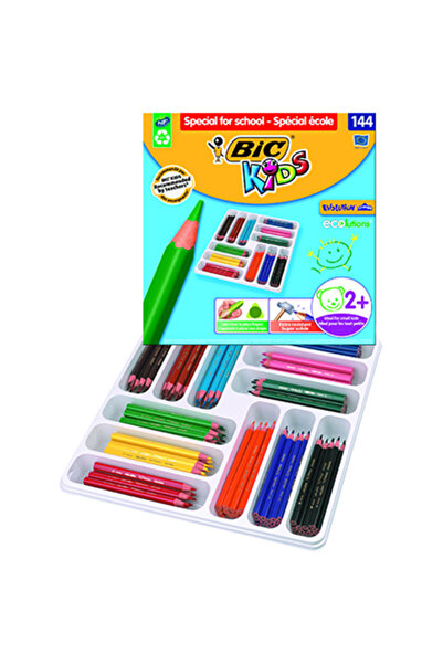 Bic Evo Üçgen Kuruboya 144 Lü Sınıf Paketi 887831