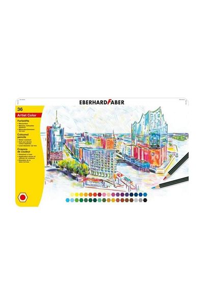 Eberhard Faber Eberhardfaber 36 Colors Dry Paint Ef-516136