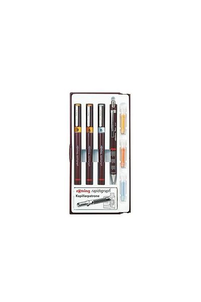 Rotring 3 Piece Junior Rapido Set (.20-.40-.60)0699340