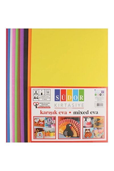 Südor Sk02 Eva 20x30 Cm 2 Mm 10'lu Karışık Renk