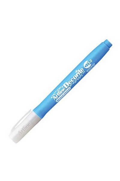 Artlines Metallic Blue Artline Decorite - Cut End Marker