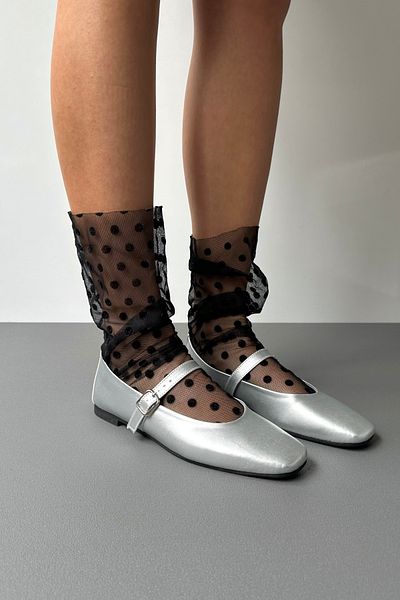 Mupa Shoes Balerini de damă SILVER