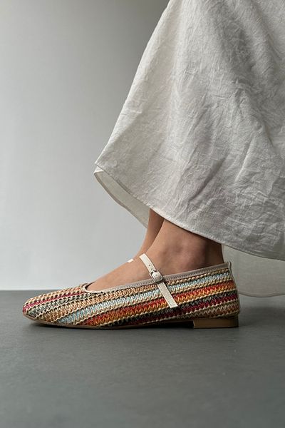 Mupa Shoes Дамска балерина от слама - многофункционална
