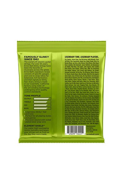 Ernie Ball Ernieball P03221 - Pachet de 3 corzi electrice Regular Slinky