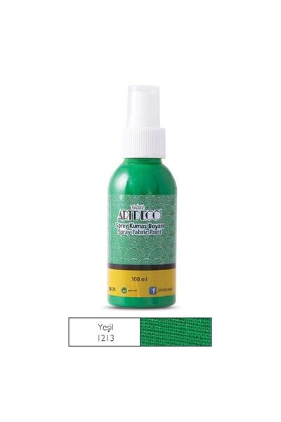 Artdeco Sprey Kumaş Boyası 100 ml Yeşil 1213