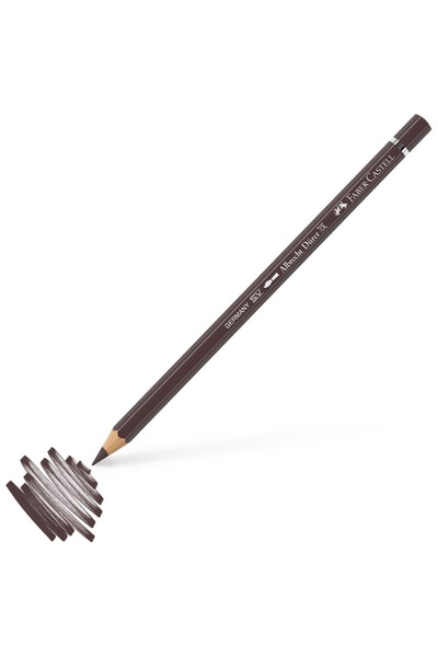 Faber Castell فابر أ. دورر 8200-177 بني داكن أكواريلي طلاء كال