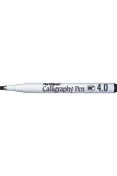 artline Ek-244 Blue Calligrafy Pen - 4.0 Mm