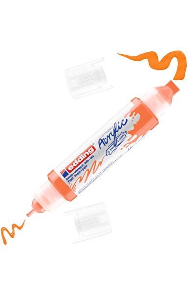 Genel Markalar Akrilik 3d Double Lıner Fosforlu Turuncu Ed5400066