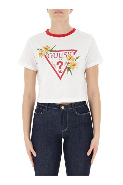 Guess Zoey Kadın Aktif Boxy Fit T-Shirt