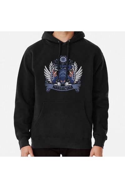 Hvit Stein NARGACUGA - LIMITED EDITION Φούτερ με στάμπα