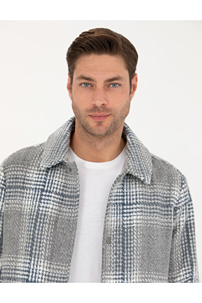 Pierre Cardin Lacivert Kaşe Mont 50283843-VR033