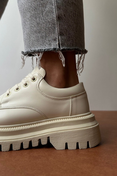 Mupa Shoes Beige Women's Loafers