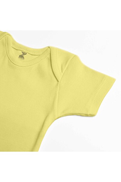 CrowsGate The Island on the Cloud Yellow Color Baby Bodysuit