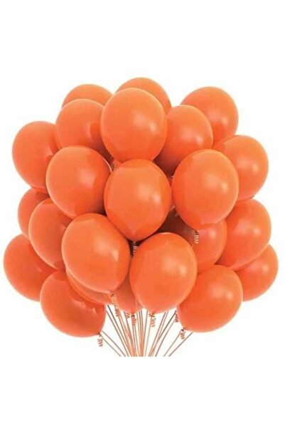 Partioutlet 20 قطعة بالون برتقالي اللون - باستيل - بالون باستيل - بالونات حفل...