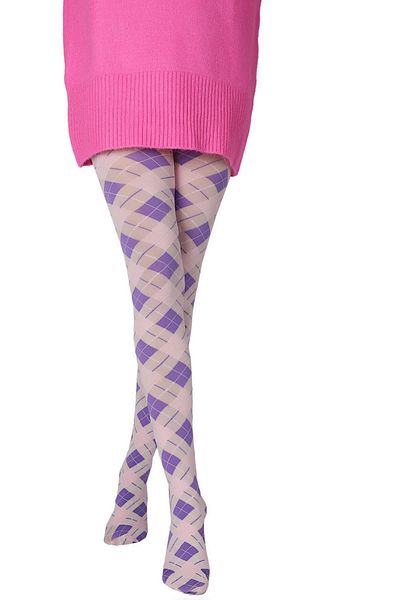 Daymod Veron Pantyhose Bone-pink-purple