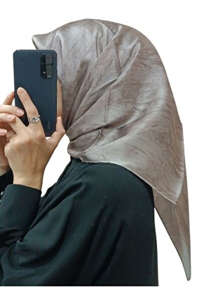 Aker İpek Eşarp - 8924701-333 Vizon Sura
