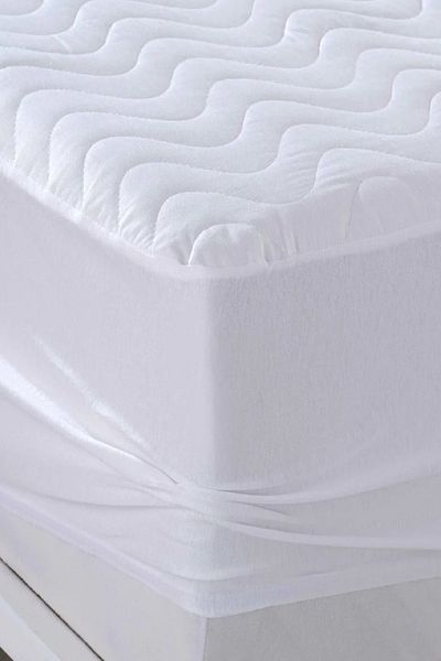 Evony شرشف سرير مزدوج مبطن مقاس 160x200 سم