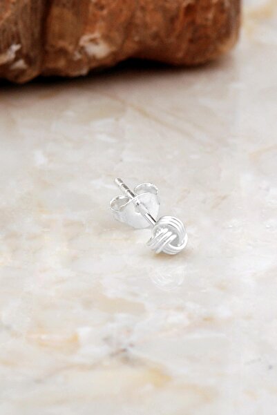 Sümer Telkari 4 Mm Küçük Boy Sarma Elişi Gümüş Küpe 7071