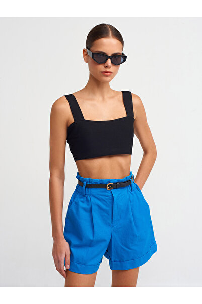 Dilvin 70368 Σορτς Saks με ζώνη