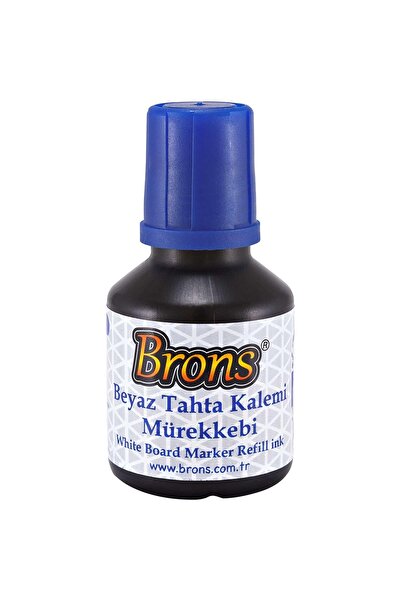 Brons TAHTA KALEM MÜREKKEBİ MAVİ 30 CC BR-351