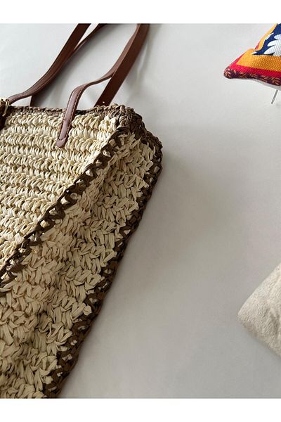 TamSeninTarzin Michel Straw Bag