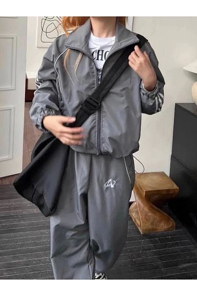 1blood Αλεξίπτωτο Fabric Baggy College Jacket