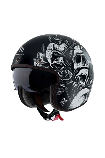 MT Kask Le Mans 2 Breakout Motosiklet Kaskı Mat Siyah