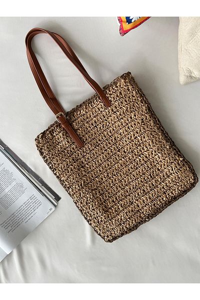 TamSeninTarzin Michel Straw Bag