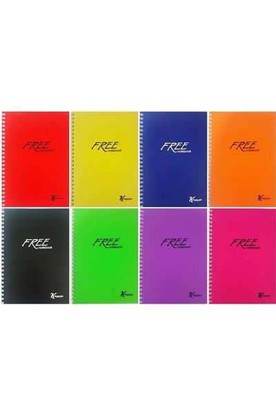 KESKİN COLOR حاد غطاء Pp دفتر A4 40yp.squared