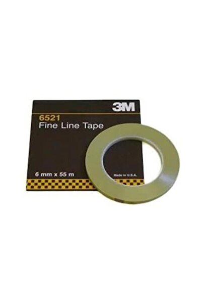 3M 6520 Dekoratif Maskeleme Bandı Isıya Dayanıklı Boya Geçirmez Sızdırmaz Ban...