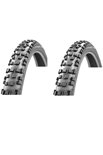 GRL 20 Jant 20x2.35 (58-406) 1 mm Zırhlı Kalın Tırnak Bisiklet Dış Lastiği X 2 Adet (2221)