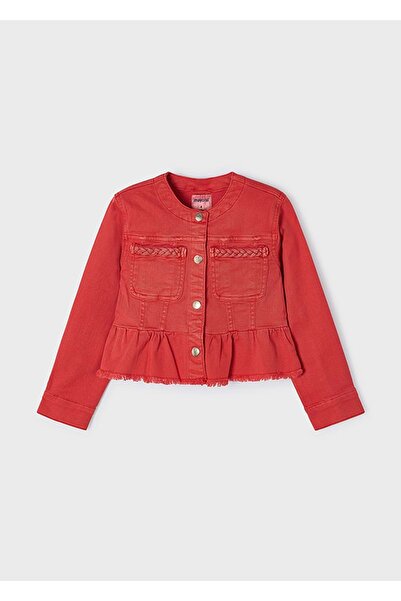 MAYORAL Girl's Jacket Red