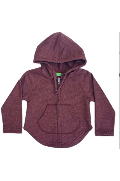 Karamela Hooded Zippered Burgundy