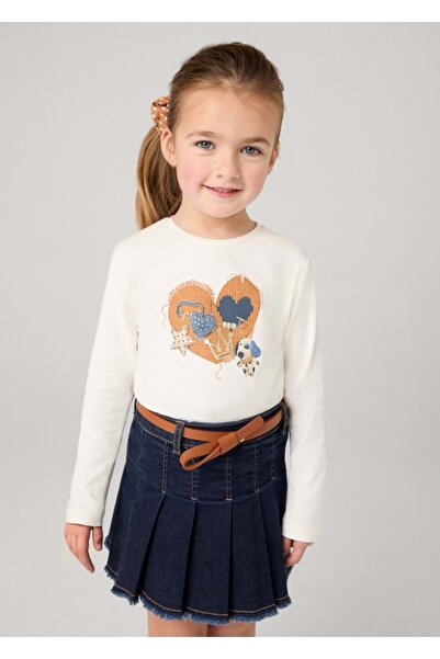 MAYORAL Дівчача джинсова спідниця СИНЯ