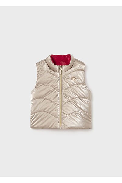 MAYORAL Gold/red Baby Vest Double Sided Gold Gold