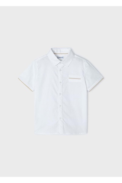 MAYORAL قميص للأولاد باللون الأبيض