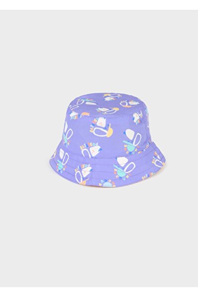MAYORAL Girl Baby Hat Double Sided Lila