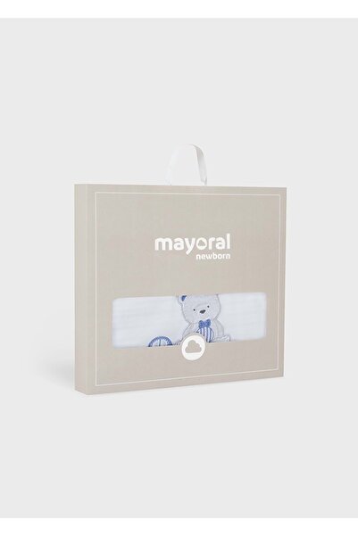 MAYORAL White Baby Blanket White