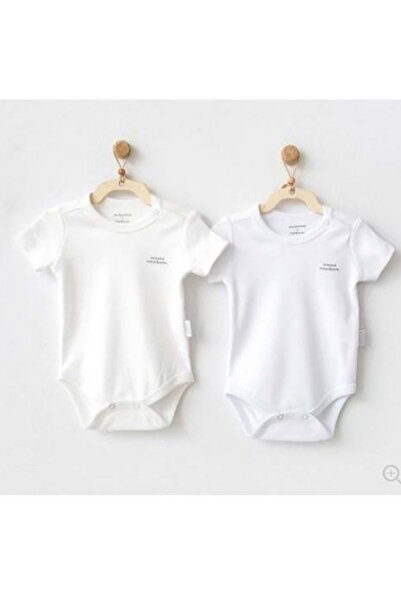 andywawa طقم جسم أبيض مكون من قطعتين