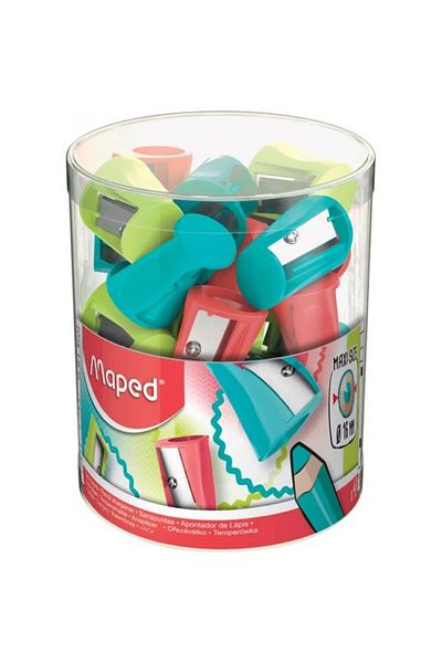 Maped 62911 Vivo Maxi Single Hole Pencil Sharpener