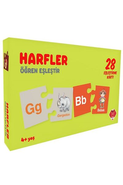 Mikado Yayınları Letters - Learn Match (Ages 4+)