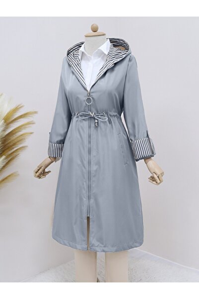 Modamorfo Стьобаний на підкладці Стьобаний на підкладці Стьобаний на підкладці Тренчкот сірий