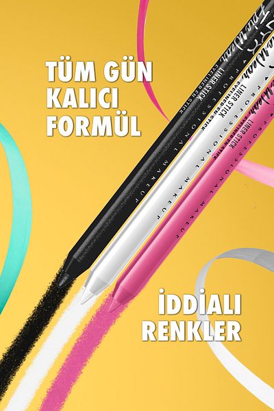 NYX Professional Makeup Epic Wear Liner Sticks Göz Kalemi - Pure White - Beyaz