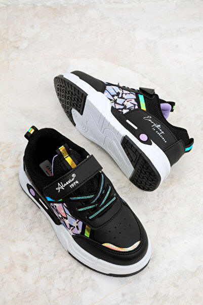 SOHO Dětské tenisky 19644 – černá a lila