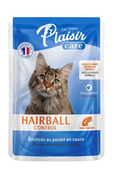 Plaisir Care Hairball Tavuklu Pouch Malt Özellikli Kedi Konservesi 85 gr