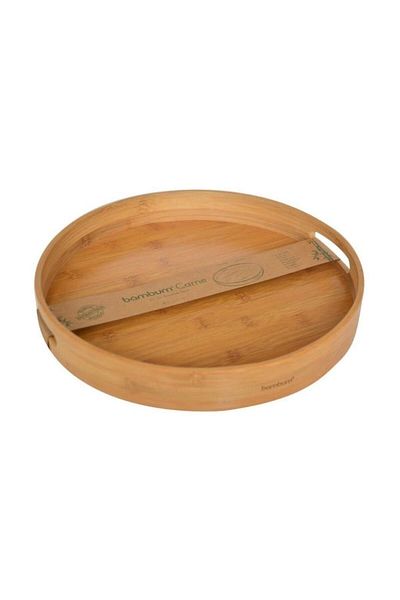 Bambum Round Tray Serving Tray 35cm